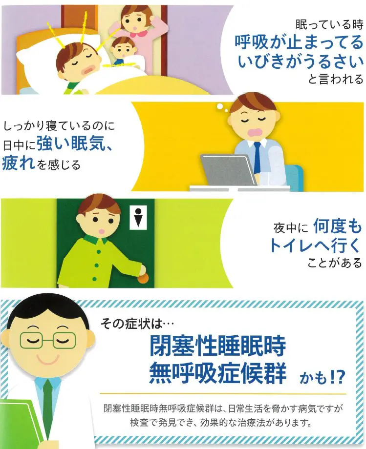 睡眠時無呼吸症候群 | 【公式】クリニック田島